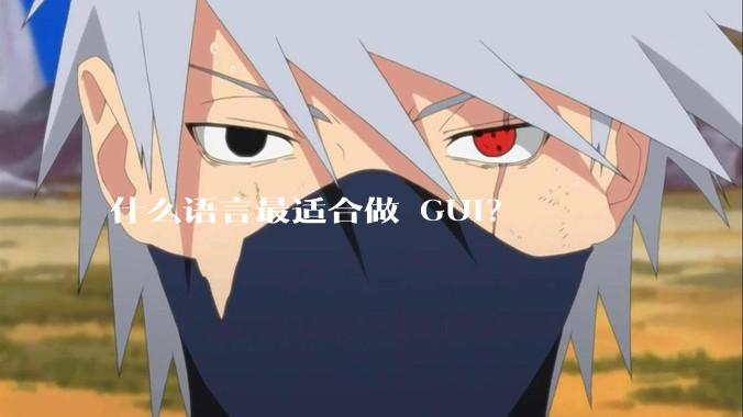 什么语言最适合做 GUI？